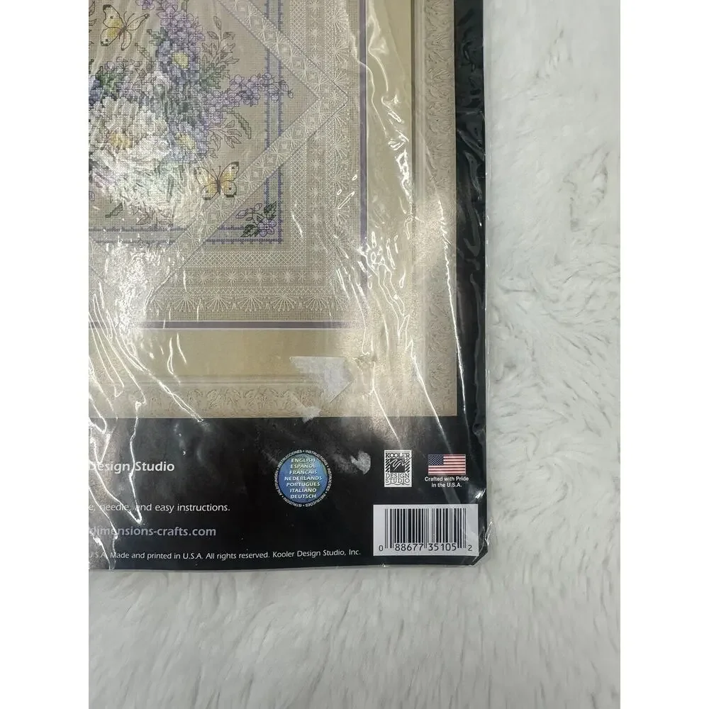 Dimensions flowers lace
